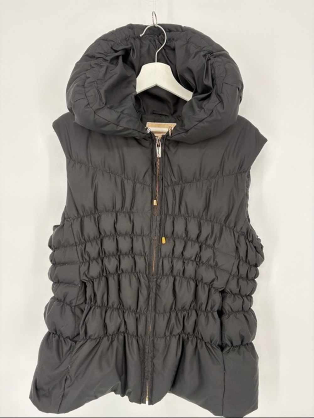🚜 MICHAEL Michael Kors black Quilted Puffer Vest